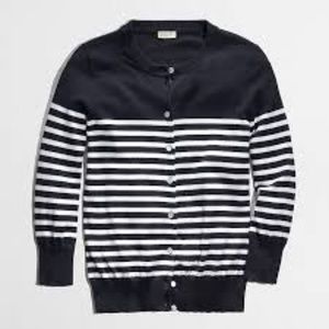 J. Crew Striped Cardigan